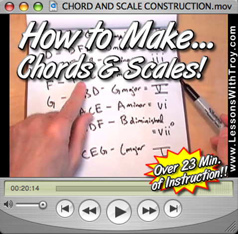 Chord and Scale Construction - Music Theory