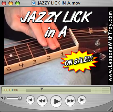 Jazzy Lick in A for Dobro®