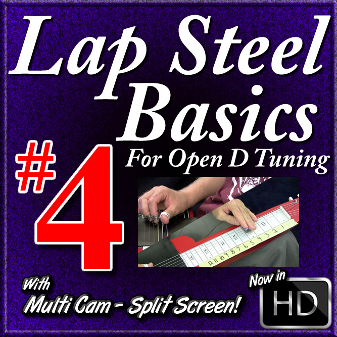 Lap Steel Basics - Vol. 4 - Movable Minor Pentatonic Scale Shapes