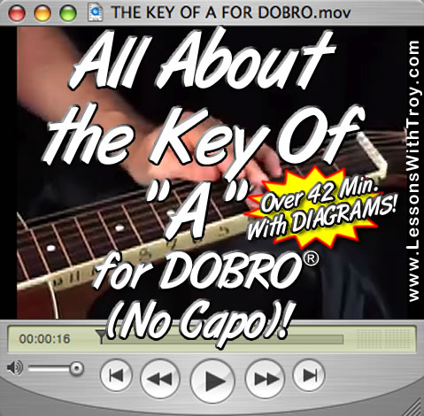 All About The Key Of A for Dobro®