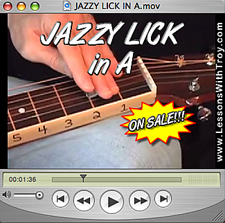 Jazzy Lick in A for Dobro®