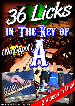 36 Licks In The Key Of A - (With No Capo!) for Dobro®