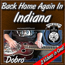 Back Home Again In Indiana - Western Swing Tune for Dobro®
