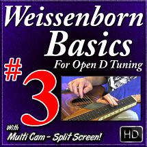 #3 - WEISSENBORN BASICS - Scales in Open D