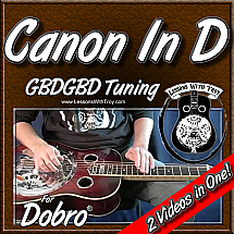 Canon In D - in Open G Tuning