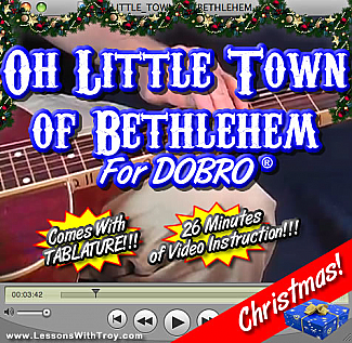 Oh Little Town Of Bethlehem - Christmas Song For Dobro®
