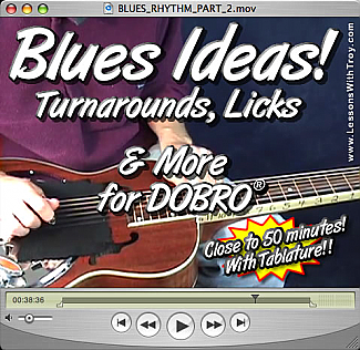 Blues Ideas Turnarounds Licks and More!