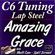 AMAZING GRACE - for C6 Lap Steel