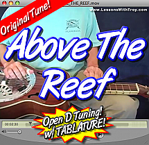 Above The Reef - Original Song in Open D Tuning