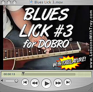 Blues Lick #3 for Dobro®