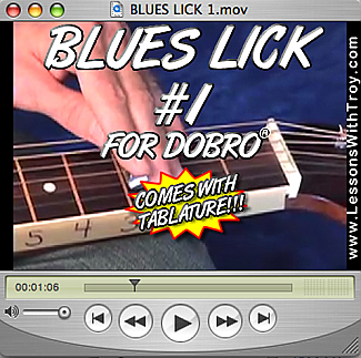 Blues Lick #1 for Dobro®