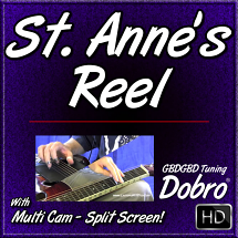 SAINT ANNE'S REEL - song for Dobro
