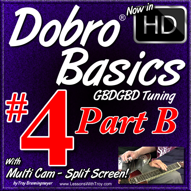 DOBRO® BASICS VOLUME #4 PART B - Your First Songs + Technique - Continued...