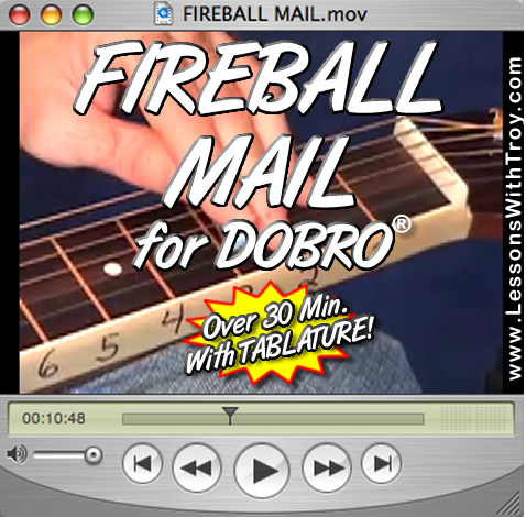 Fireball Mail - Bluegrass Song for the Dobro®