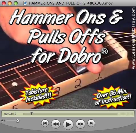 Hammer Ons and Pull Offs for the Dobro®