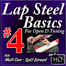 Lap Steel Basics - Vol. 4 - Movable Minor Pentatonic Scale Shapes