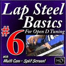 Lap Steel Basics - Vol. 6 - "Sitting On Top of the World" - Slow Delta Blues