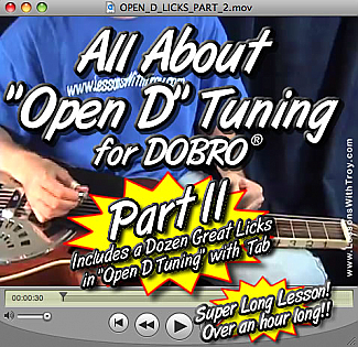 All About Open D Tuning - "PART 2"