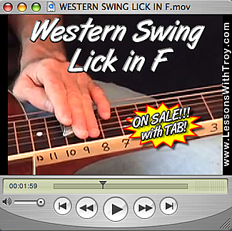Western Swing Lick in F for Dobro®