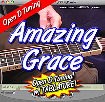 Amazing Grace - In Open D Tuning