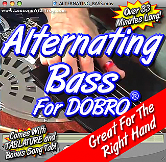 Alternating Bass - right hand technique for Dobro®