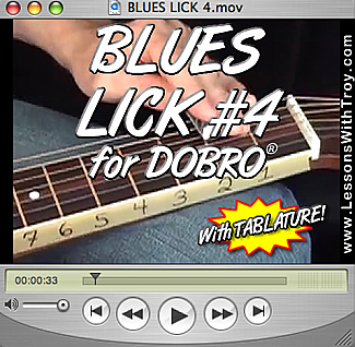 Blues Lick #4 for Dobro®